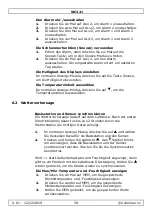 Preview for 39 page of Perel WC221 User Manual