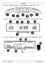 Preview for 2 page of Perel WC222 User Manual