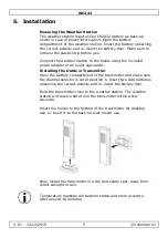 Preview for 5 page of Perel WC222 User Manual