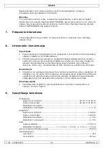 Preview for 78 page of Perel WC224 User Manual