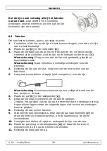 Предварительный просмотр 20 страницы Perel WHW420 User Manual