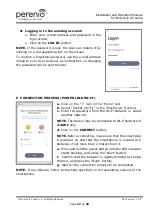 Preview for 27 page of Perenio PELUV01 Installation And Operation Manual