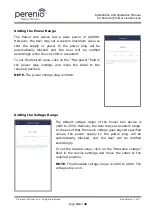 Preview for 25 page of Perenio Power Link Installation And Operation Manual