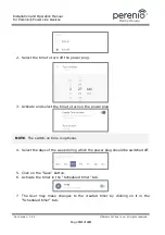 Preview for 32 page of Perenio Power Link Installation And Operation Manual