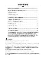 Preview for 3 page of Perfect Aire 2PAHP18002 User Manual