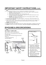 Preview for 7 page of Perfect Aire 2WSSM11 User Manual