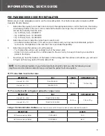 Preview for 9 page of Perfect Aire 3PAMSHHQC18-MZ02 Owner'S Manual