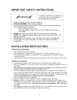 Preview for 7 page of Perfect Aire 3W1BF16 User Manual