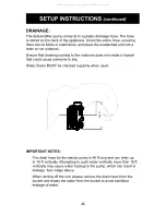 Preview for 7 page of Perfect Aire Damp2Dry 1PACD250 User Manual