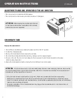 Предварительный просмотр 8 страницы Perfect Aire PROAIRE SPOT6800 Owner'S Manual