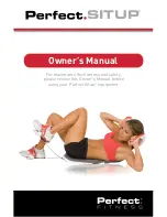 Perfect Fitness perfect situp Owner'S Manual preview