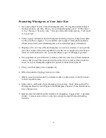 Preview for 8 page of Perfect Foods Dr. Squeeze Wheatgrass King Owner'S Manual