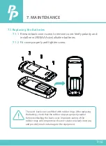 Предварительный просмотр 17 страницы Perfect Prime TC0370 Instruction Manual