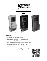 Perfect Prime TH0165 Manual preview