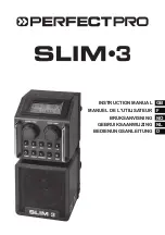 Предварительный просмотр 1 страницы perfect pro SLIM 3 Instruction Manual