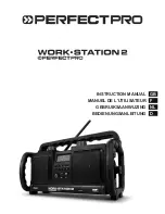 perfect pro Work Station 2 Instruction Manual предпросмотр