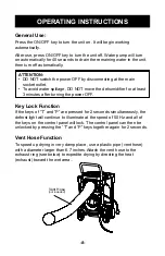 Preview for 10 page of Perfectaire Damp2Dry 2PACD200 User Manual