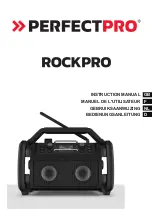 PERFECTPRO ROCKPRO Instruction Manual preview