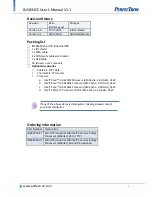 Предварительный просмотр 2 страницы PerfecTron INS8335C User Manual