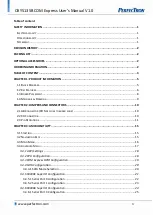 Preview for 4 page of PerfecTron OXY5135B Series User Manual