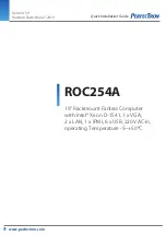 PerfecTron ROC254A Quick Installation Manual предпросмотр