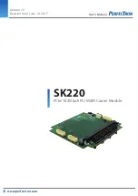 PerfecTron SK220 User Manual preview