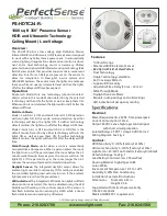 Preview for 1 page of PerfectSense PS-PCL24-R Installation Instructions Manual