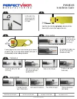 PerfectVision PV6UE-05 Installation Manual preview