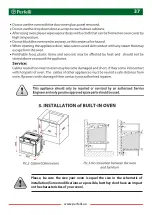 Preview for 37 page of Perfelli BOE 61084 User Manual