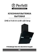 Предварительный просмотр 11 страницы Perfelli DNS 67103 B 1100 LED Strip User Manual