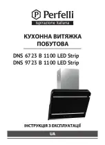 Perfelli DNS 6723 B 1100 LED Strip User Manual preview
