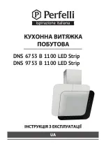 Perfelli DNS 6753 B 1100 LED Strip User Manual preview