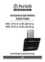 Perfelli DNS 6793 B 1100 LED Strip User Manual предпросмотр