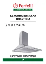 Perfelli K 6212 C 650 LED User Manual preview