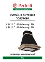 Perfelli K 6622 C 1000 Country LED User Manual preview