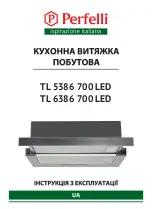 Perfelli TL 5386 700 LED User Manual preview