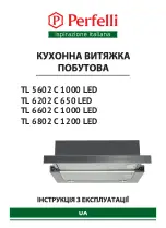 Perfelli TL 5602 C 1000 LED User Manual preview