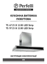 Perfelli TS 6723 B 1100 LED Strip User Manual preview