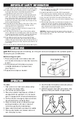 Preview for 3 page of Perfomance Tool W1606 Owner'S Manual