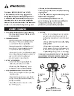 Preview for 6 page of Perfomance Tool W89730 Owner'S Manual