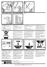 Предварительный просмотр 4 страницы Performance In Lighting KHAslim LED Series Manual