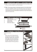 Preview for 3 page of Performance Tool E30-001 Assembly Instruction