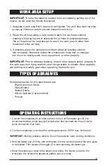 Preview for 5 page of Performance Tool M545 Instructions Manual