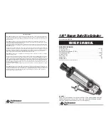 Performance Tool M567DB Owner'S Manual preview