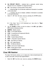 Preview for 15 page of Performance Tool MaxiScan MS300 Manual