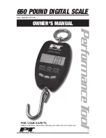 Performance Tool W1478 Owner'S Manual предпросмотр