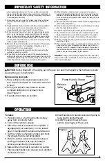 Preview for 3 page of Performance Tool W1627 Owner'S Manual