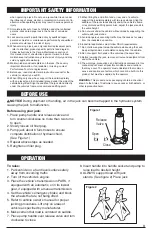 Preview for 3 page of Performance Tool W1633 Owner'S Manual