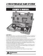 Preview for 1 page of Performance Tool W1650 Owner'S Manual