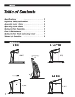 Preview for 5 page of Performance Tool W41029 Owner'S Manual